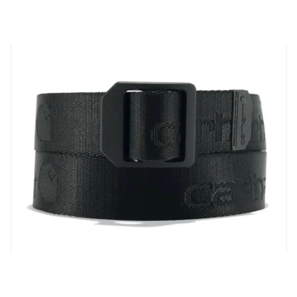 Carhartt Belt Size Large Nylon Webbing Ladder Lock LOGO NWT